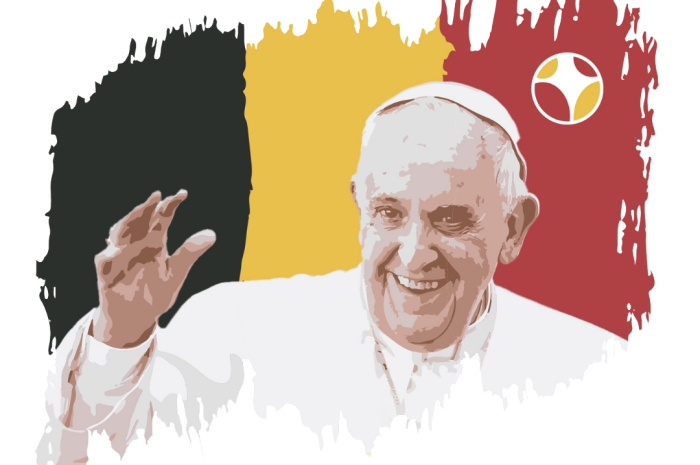 La visite du pape en Belgique