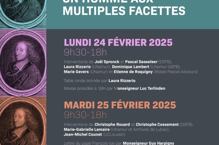 Colloque « Blaise Pascal, un homme aux multiples facettes »