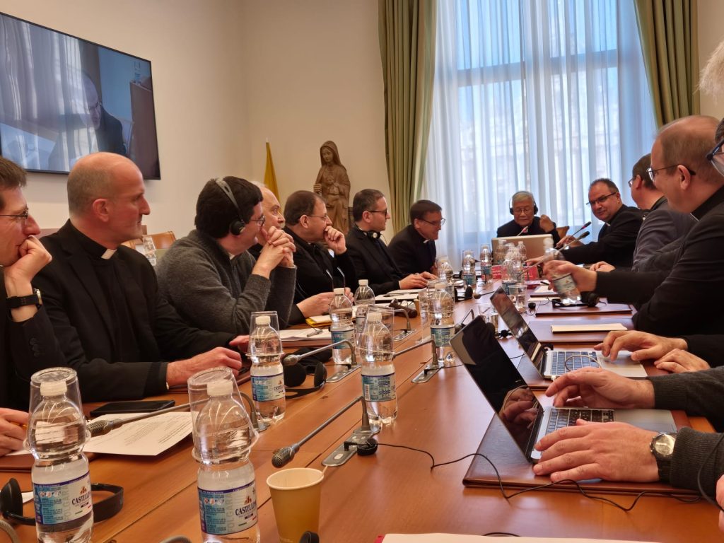 Réunion avec le cardinal You